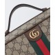 Replica Custodia per scarpe Gucci Savoy 752587 Caffè scuro