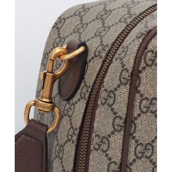 Replica Custodia per scarpe Gucci Savoy 752587 Caffè scuro