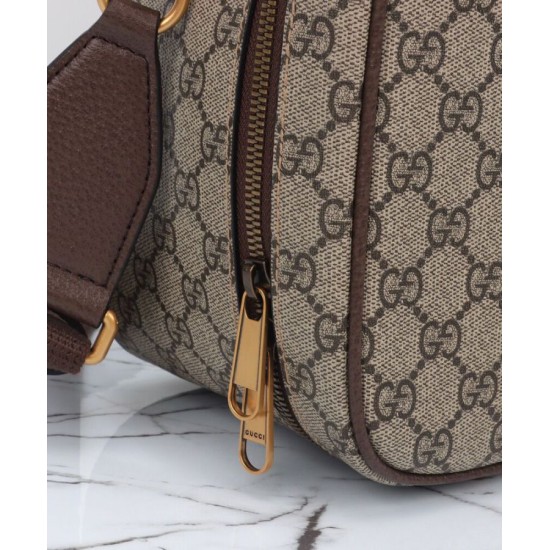 Replica Custodia per scarpe Gucci Savoy 752587 Caffè scuro