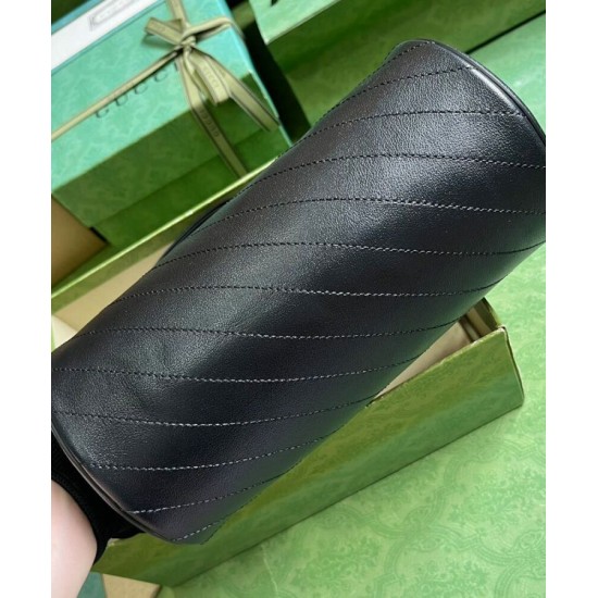 Replica Borsa a tracolla piccola Gucci Blondie 760169 Nera