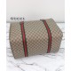 Replica Gucci Borsone Grande Con Web 758664 Caffè Scuro