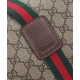 Replica Gucci Maxi Borsone Con Web 760152 Caffè Scuro