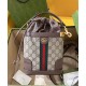 Replica Borsa a secchiello Gucci Ophidia GG 752583 Caffè scuro Replica Borsa a secchiello Gucci Ophidia GG 752583 Caffè scuro