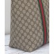 Replica Borsa tote media Gucci GG Tender 763287 Caffè scuro