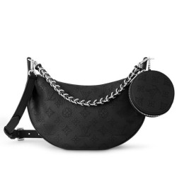Replica Louis Vuitton Baia PM M22819 Accattivante borsa a mezzaluna nera