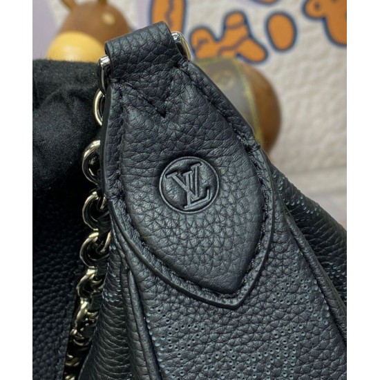 Replica Louis Vuitton Baia PM M22819 Accattivante borsa a mezzaluna nera Replica Louis Vuitton Baia PM M22819 Accattivante borsa a mezzaluna nera
