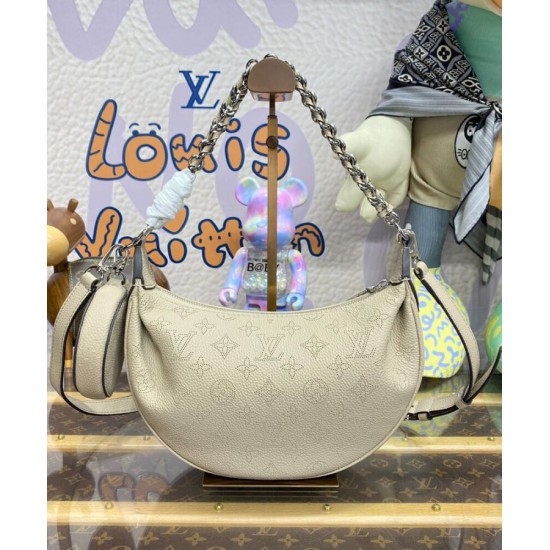 Replica Louis Vuitton Baia PM M22820 Accattivante borsa a mezzaluna albicocca Replica Louis Vuitton Baia PM M22820 Accattivante borsa a mezzaluna albicocca