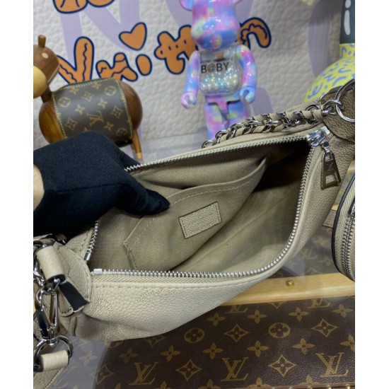 Replica Louis Vuitton Baia PM M22820 Accattivante borsa a mezzaluna albicocca Replica Louis Vuitton Baia PM M22820 Accattivante borsa a mezzaluna albicocca
