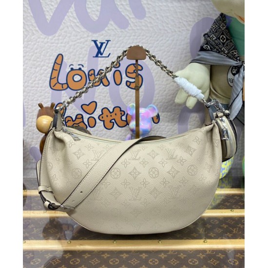 Replica Louis Vuitton Baia MM M22822 Accattivante borsa a mezzaluna albicocca Replica Louis Vuitton Baia MM M22822 Accattivante borsa a mezzaluna albicocca