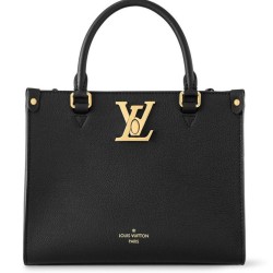 Replica Borsa tote Louis Vuitton Lock & Go M22311 Nera