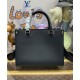 Replica Borsa tote Louis Vuitton Lock & Go M22311 Nera