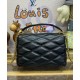 Replica Borsa Louis Vuitton GO-14 MM Malletage M23682 Nera