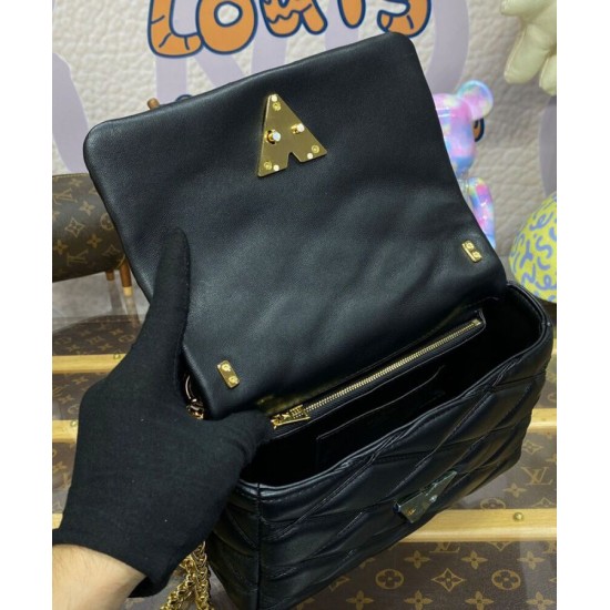 Replica Borsa Louis Vuitton GO-14 MM Malletage M23682 Nera
