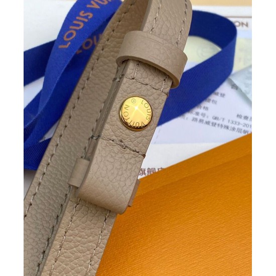 Replica Portafoglio Louis Vuitton con catena Borsa Ivy M82211 Grigio