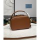 Replica Prada Odette Miniborsa in pelle 1BH203 Caffè