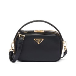 Replica Miniborsa Prada Odette in pelle 1BH203 Nera