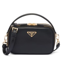 Replica Miniborsa Prada Odette in pelle 1BH203 Nera