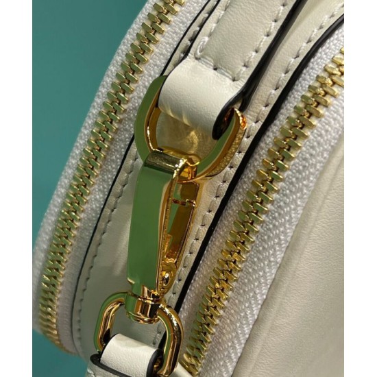 Replica Prada Odette Miniborsa in pelle 1BH203 Crema