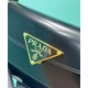 Replica Borsa a tracolla Prada in pelle spazzolata 1BD345 Nera