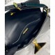 Replica Borsa a tracolla Prada in pelle spazzolata 1BD345 Nera