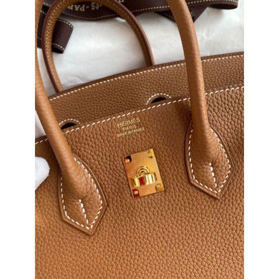 Replica Hermes Birkin 25 Borsa Returne Gesso Clemence