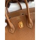 Replica Hermes Birkin 25 Borsa Returne Gesso Clemence