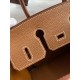 Replica Hermes Birkin 25 Borsa Returne Gesso Clemence