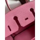 Replica Borsa Hermes Birkin 25 Retourne Rosa Clemence