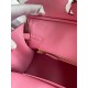 Replica Borsa Hermes Birkin 25 Retourne Rosa Clemence