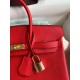Replica Borsa Hermes Birkin 25 Retourne Rossa Clemence