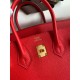 Replica Borsa Hermes Birkin 25 Retourne Rossa Clemence
