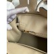 Replica Borsa Hermes Birkin 25 Retourne Tortora Clemence Grigio