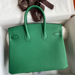 Replica Borsa Hermes Birkin 25 Retourne Clemence grigio perla