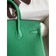 Replica Borsa Hermes Birkin 25 Retourne Clemence grigio perla