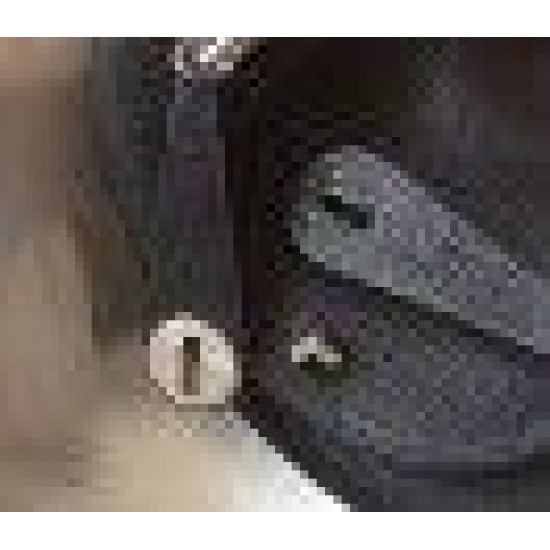 Replica Borsa Hermes Lindy Mini Pelle di vitello Clemence nera
