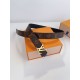 Replica Cintura reversibile Louis Vuitton LV con iniziali 30 mm M0565V Tela monogramma