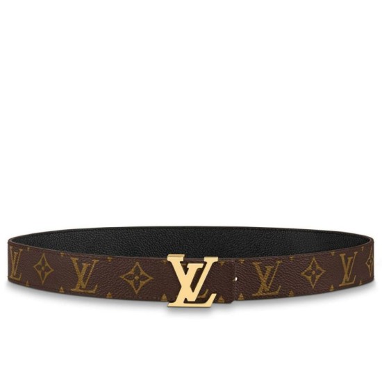 Replica Cintura reversibile Louis Vuitton LV con iniziali 30 mm M0565V Tela monogramma
