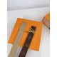 Replica Cintura reversibile Louis Vuitton LV con iniziali 30 mm M0646V Tela monogramma