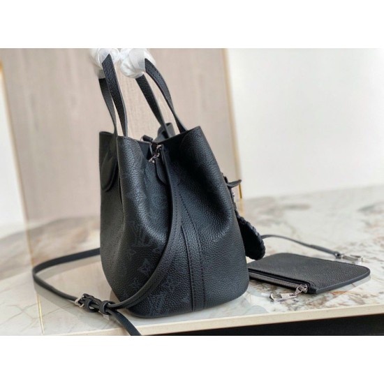 Replica Borsa Louis Vuitton Blossom PM Mahina m21848 Nera