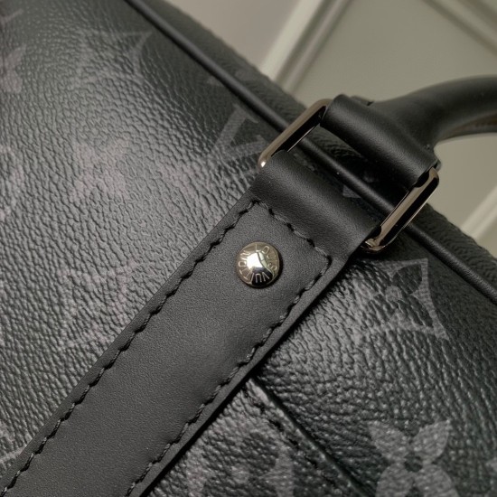 Replica Louis Vuitton Porte-Documents Voyage PM in tela monogramma Eclipse M46457