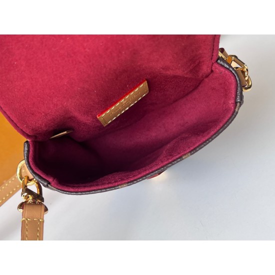 Replica Borsa Louis Vuitton Micro Chantilly in tela monogramma M46643