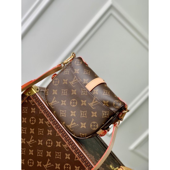 Replica Borsa Louis Vuitton Saumur BB in tela monogramma M46740
