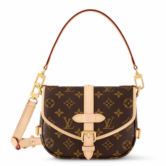 Replica Borsa Louis Vuitton Saumur BB in tela monogramma M46740