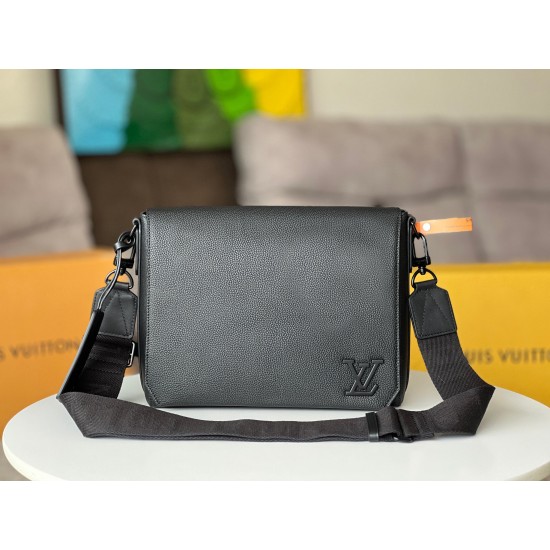 Replica Borsa a tracolla Louis Vuitton Takeoff in pelle LV Aerogram M57080