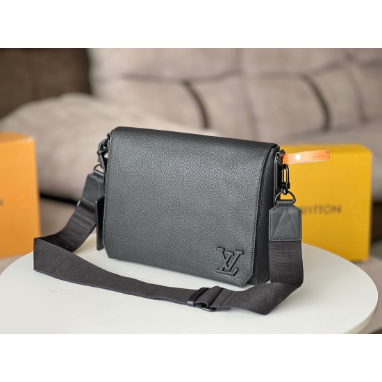 Replica Borsa a tracolla Louis Vuitton Takeoff in pelle LV Aerogram M57080