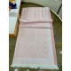 Replica Scialle monogramma Louis Vuitton M72046 Rosa