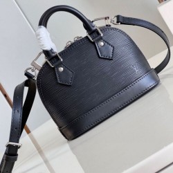 Replica Borsa Louis Vuitton Alma Nano M81945 Epi Nera