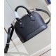 Replica Borsa Louis Vuitton Alma Nano M81945 Epi Nera