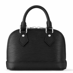 Replica Borsa Louis Vuitton Alma Nano M81945 Epi Nera