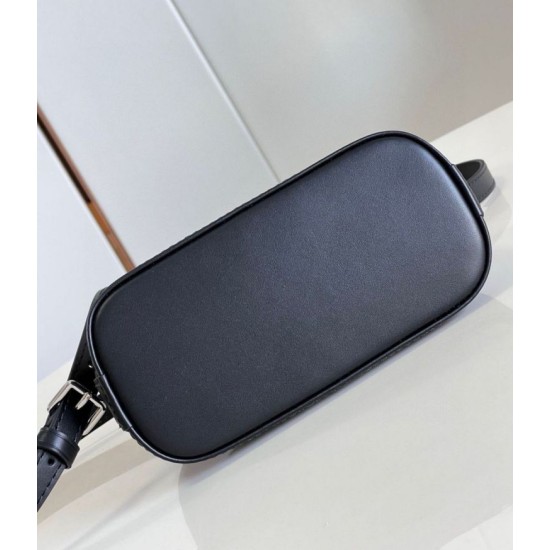Replica Borsa Louis Vuitton Alma Nano M81945 Epi Nera